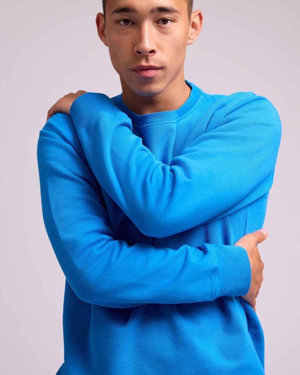 Pacific Blue Classic Crewneck Sweatshirt